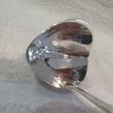 Christofle Duo 17cm silver plated metal lean fat ladle