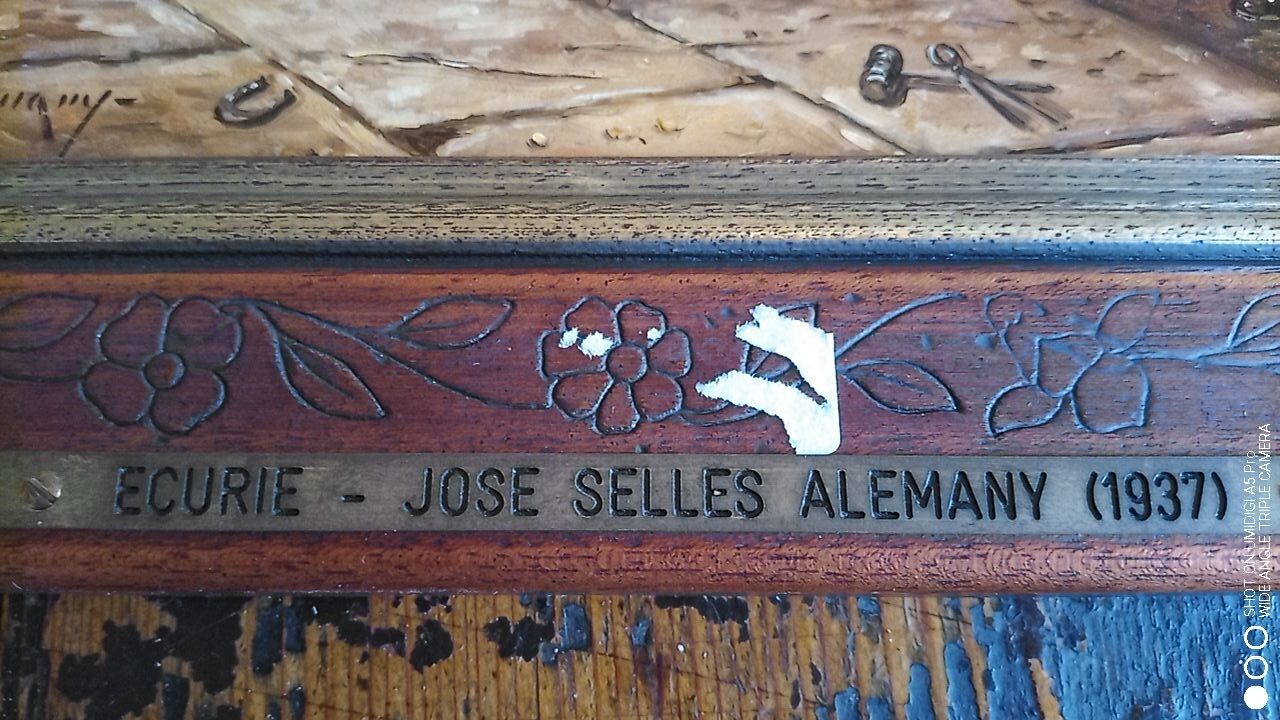 José Selles Alemany (born in 1937) Oil on panel - 19 x 32 cm - signed