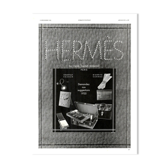 Affiche vintage années 30 Hermes 30x40cm