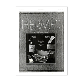 Vintage poster 30 years Hermes 30x40cm