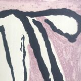 Bram van velde, untitled, 1972 (mp 83). lithograph signed in pencil