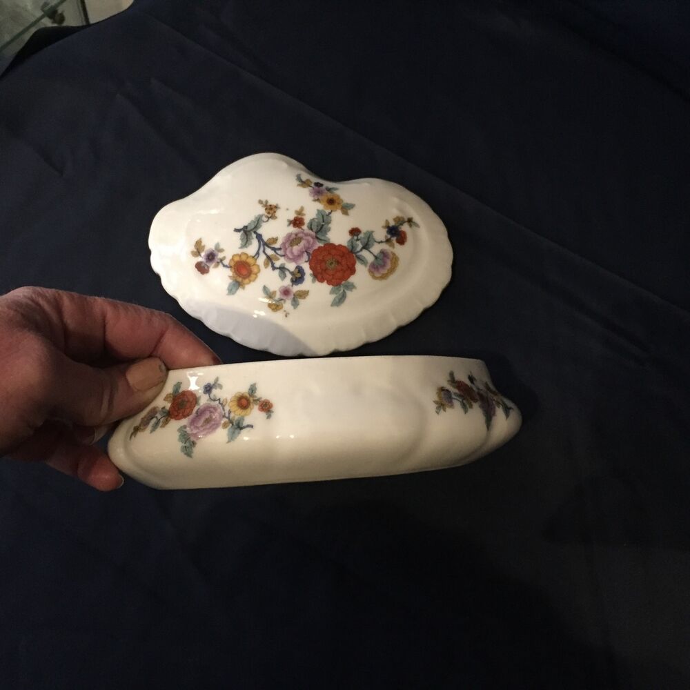 Floral candy porcelain hertel jacob bavaria