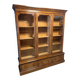 Large three door bookcase