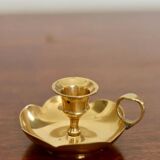 Swedish brass candleholder