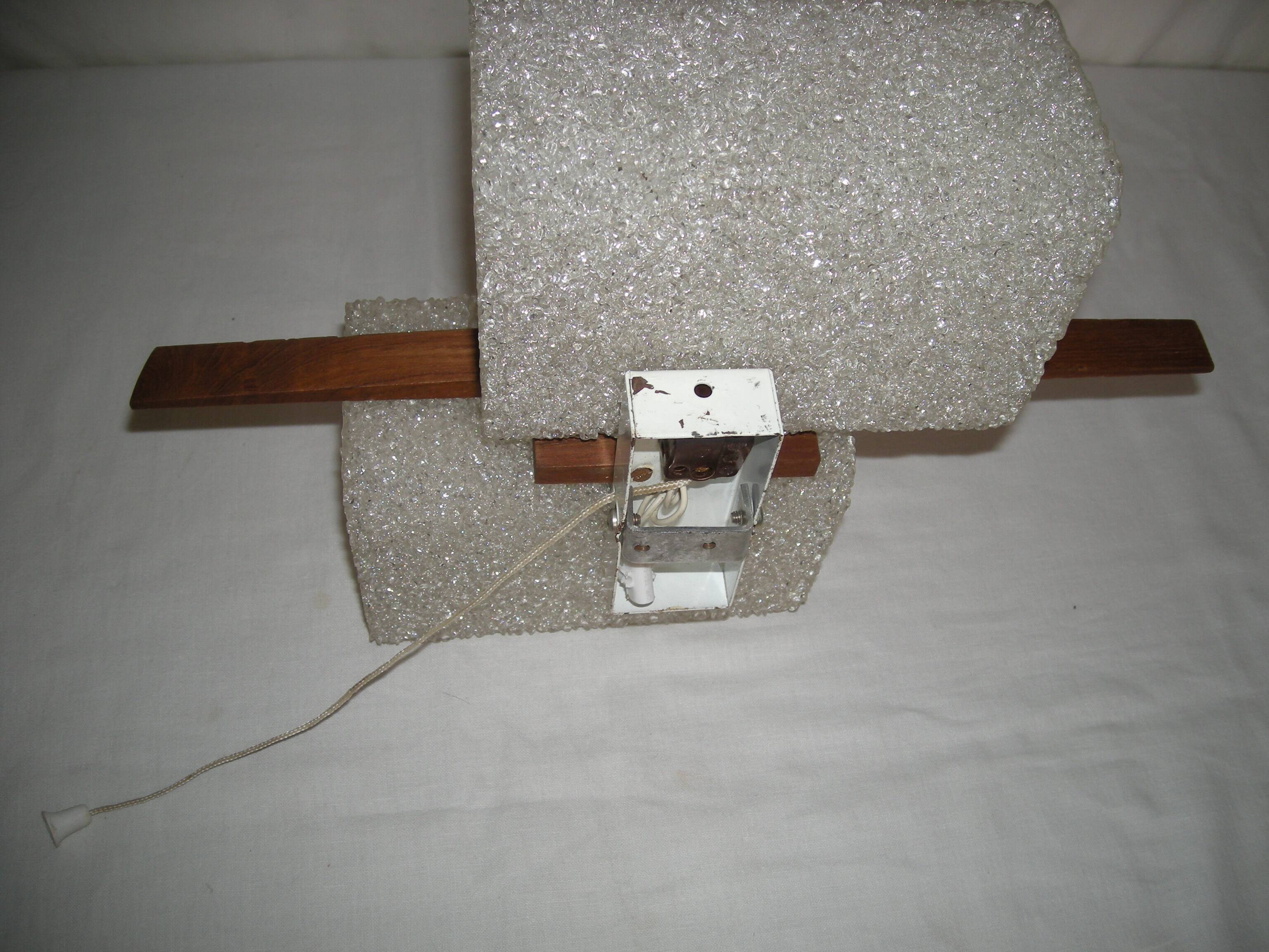 1960s Scandinavian style double wall light