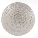 Large Murano ball pendant light by Doria, Germany, 1970s.