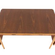 Scandinavian teak desk, Hugo Troeds, Bjärnum, Sweden, 1950