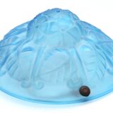 Chandelier art deco Degué in glass 30s