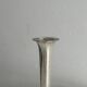Small shiny metal bud vase