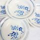 Set of 5 Longchamp plates