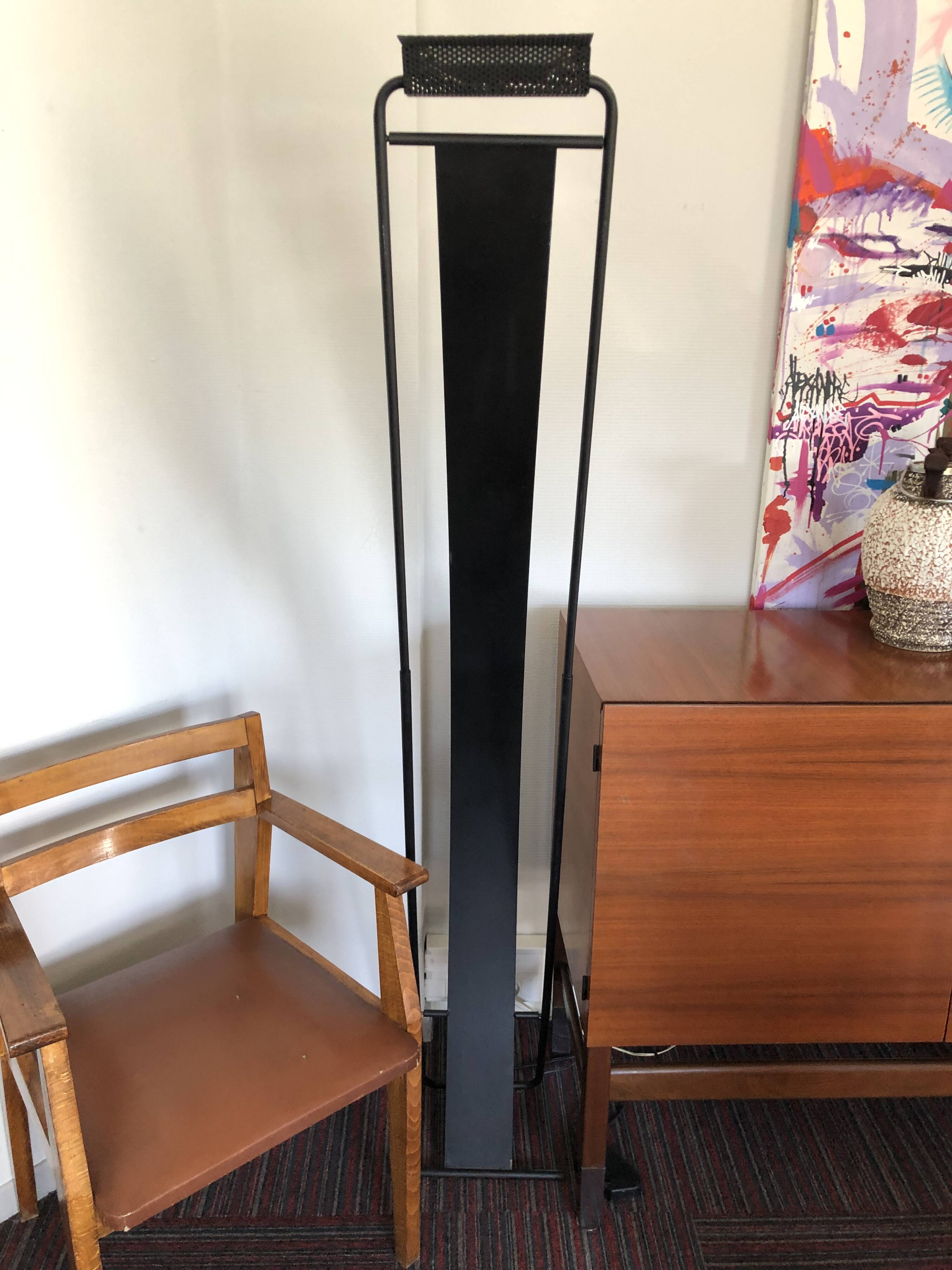 Lampadaire Zippo de Éric Solé, post modern 1980