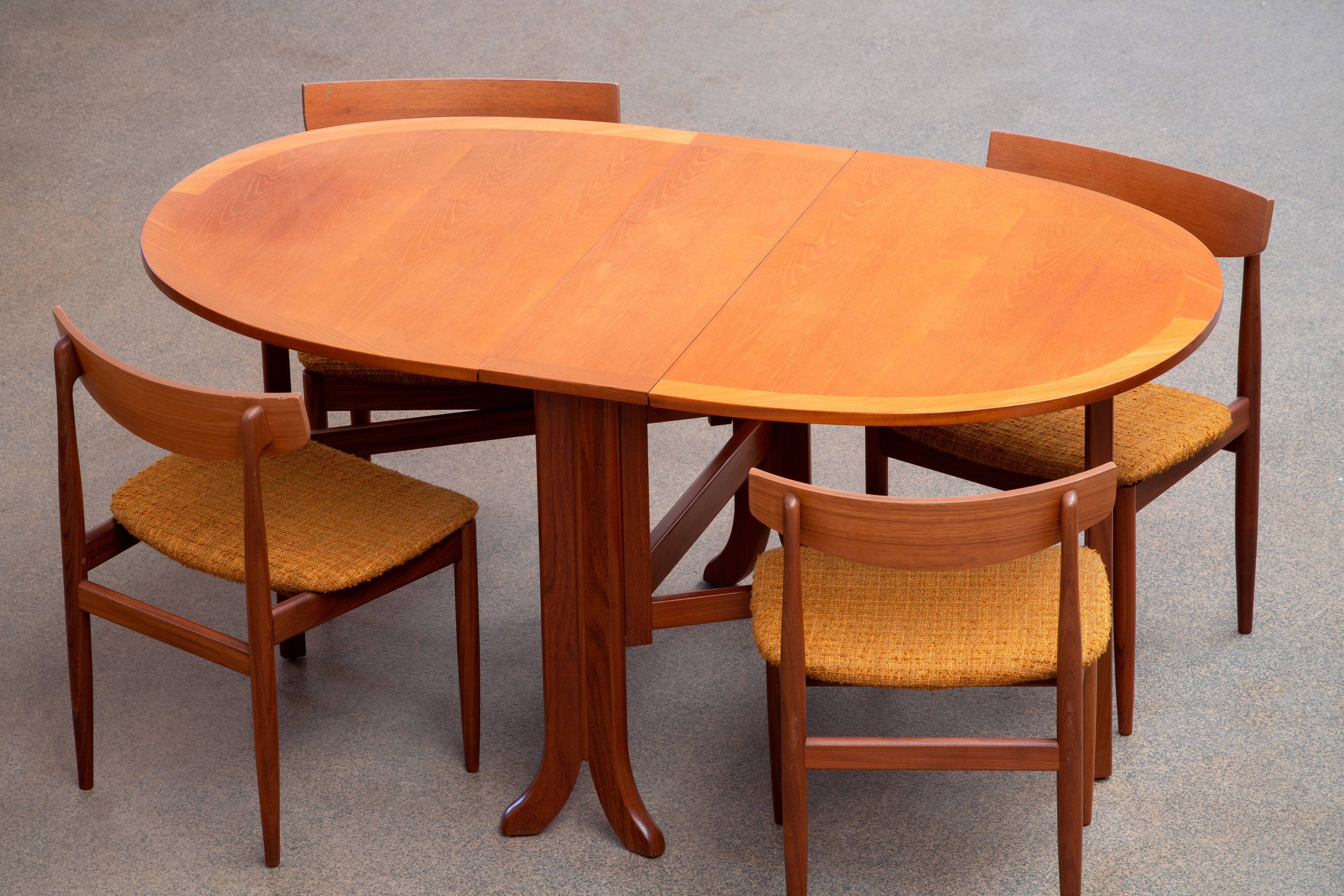 Scandinavian folding table 1960