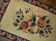 Old American Carpet Hooked handmade 67cm x 103cm 1900s