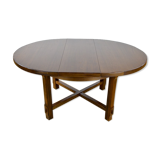Round table / vintage oval in Aranjou elm