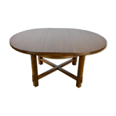 Round table / vintage oval in Aranjou elm