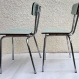 Set of 2 formica chairs