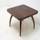 Fully renovated walnut Spider table H 259 by Jindřich Halabala, 1950´s