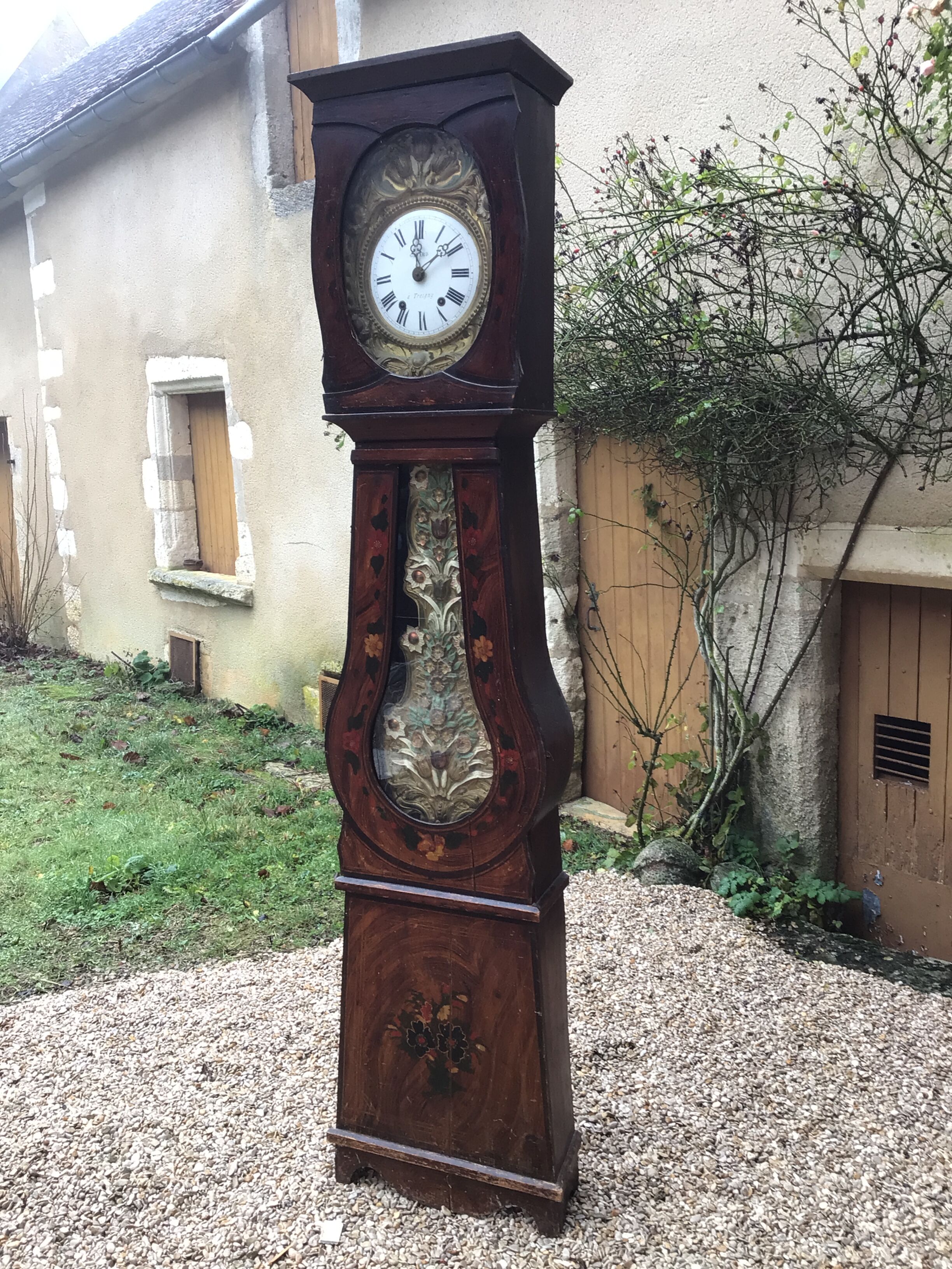 Parquet clock - comtoise Late nineteenth early twentieth