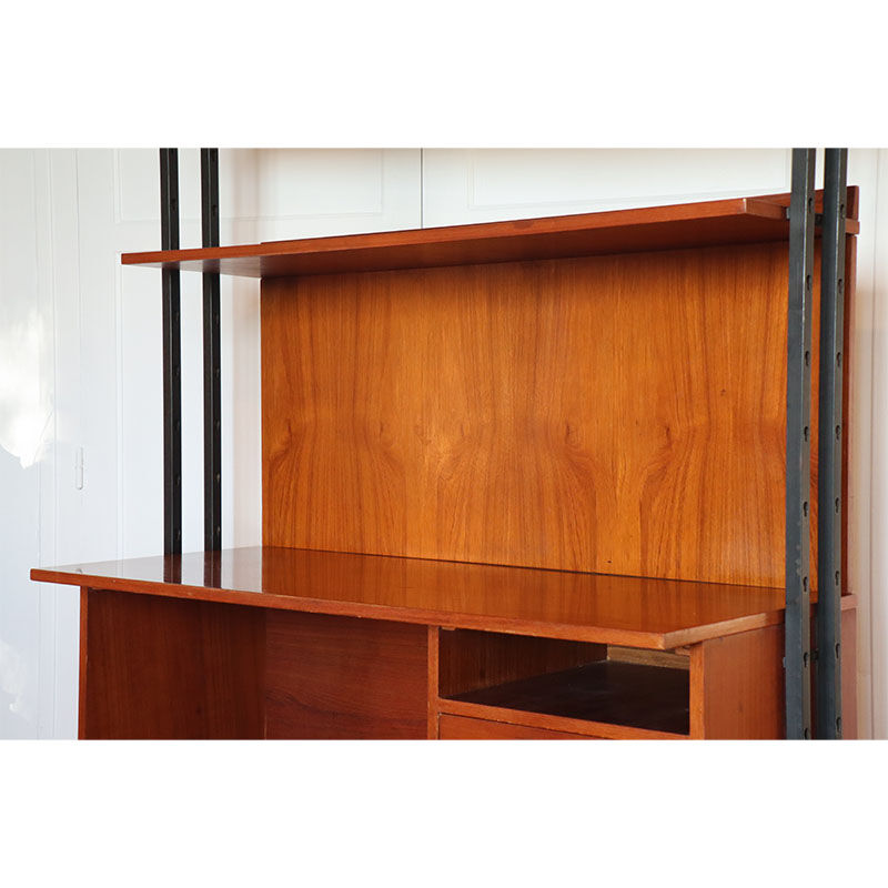 Modular library office vintage Italian 1960