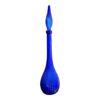 Blue decanter