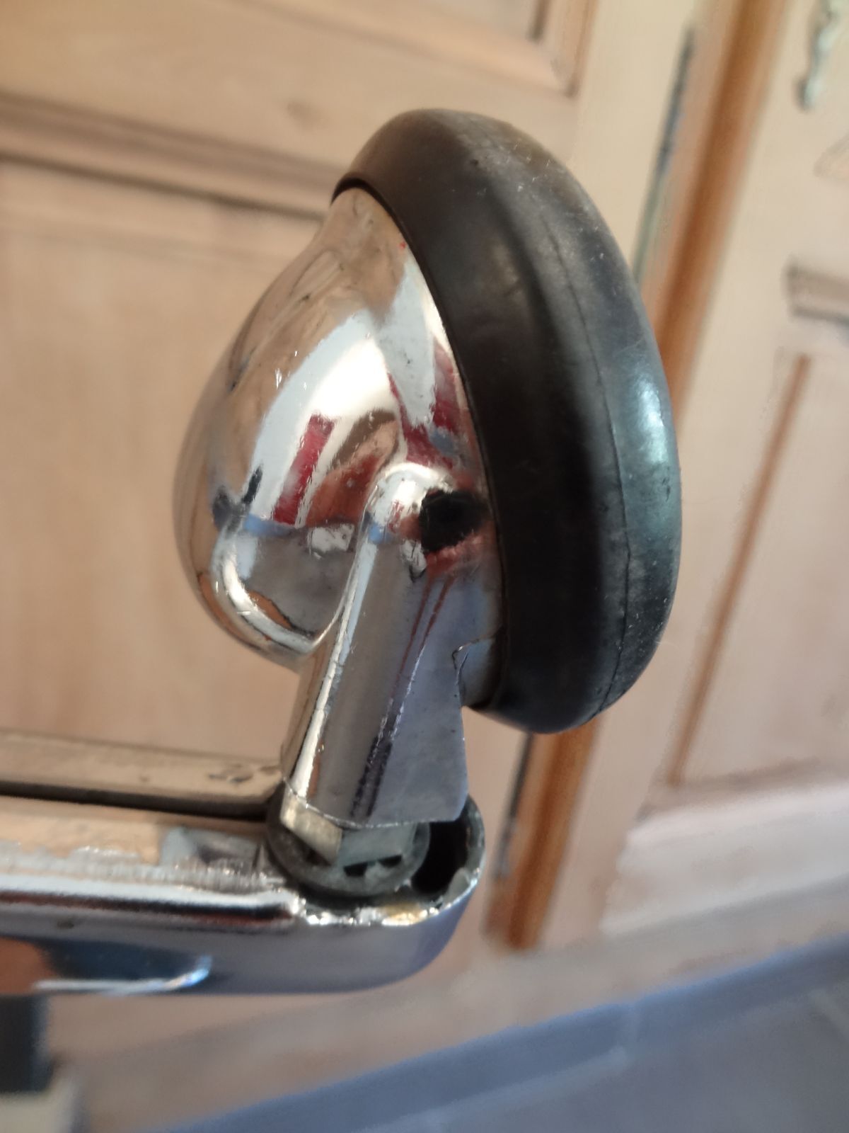 Fauteuil de bureau à roulettes années 60