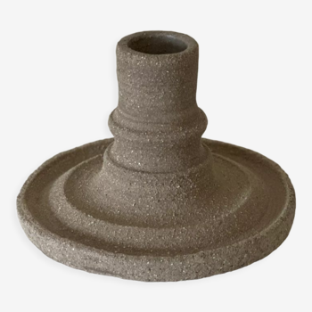 Stoneware candle holder - Ceramic essential