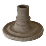 Stoneware candle holder - Ceramic essential