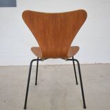 Teak 3107 Dining Chairs by Arne Jacobsen for Fritz Hansen, Set Of 3