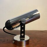 Space age chrome wall light spot from the 80s