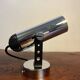 Space age chrome wall light spot from the 80s