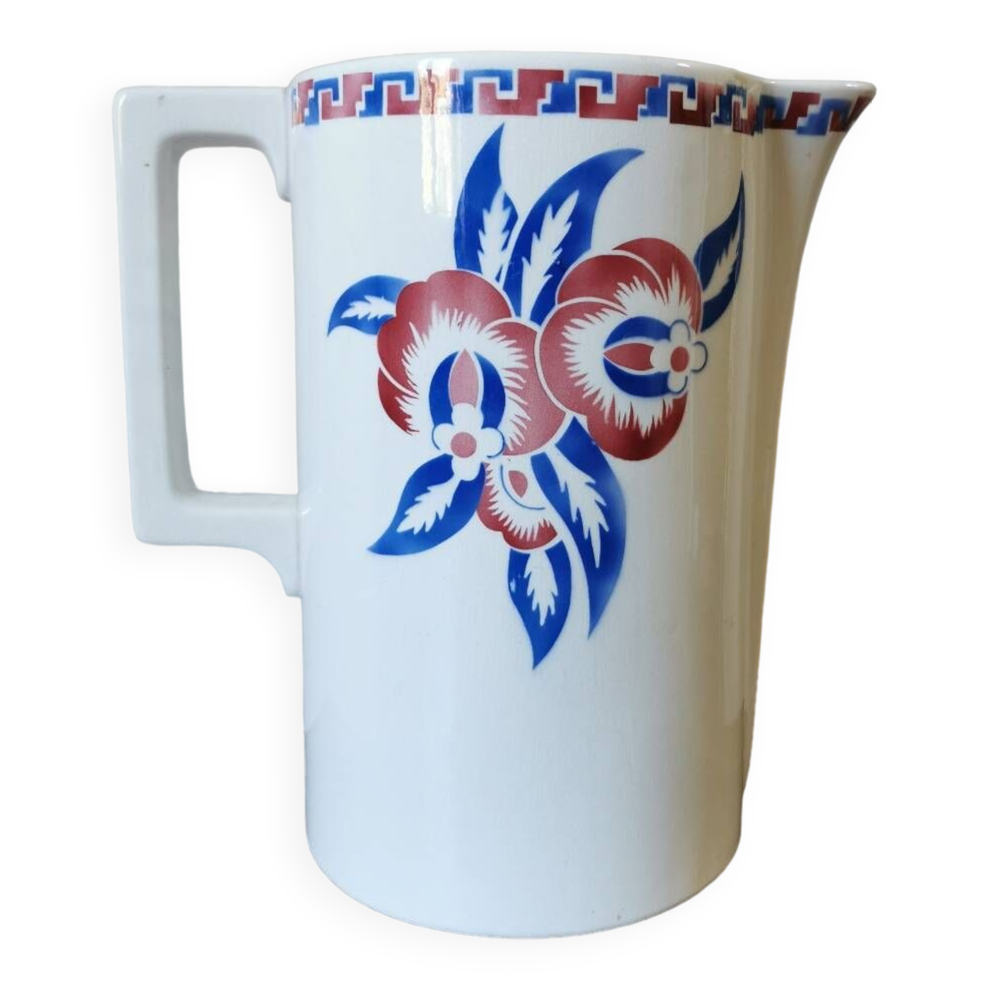 Vintage Digoin jug, Thaïs