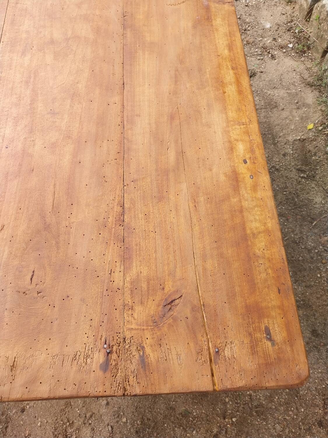 Wooden coffee table
