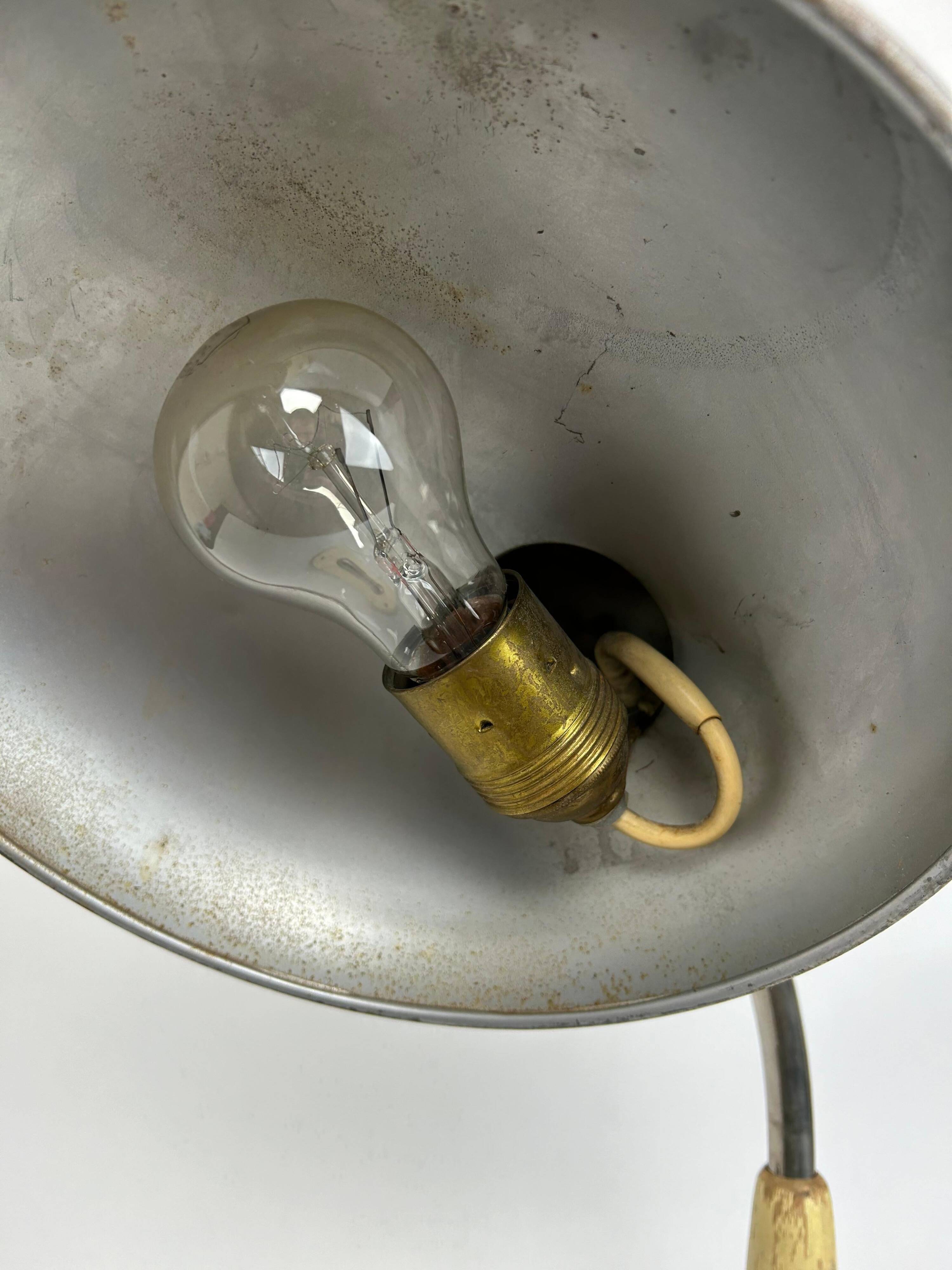 Bauhaus table lamp by Christian Dell for Koranda OVE Austria