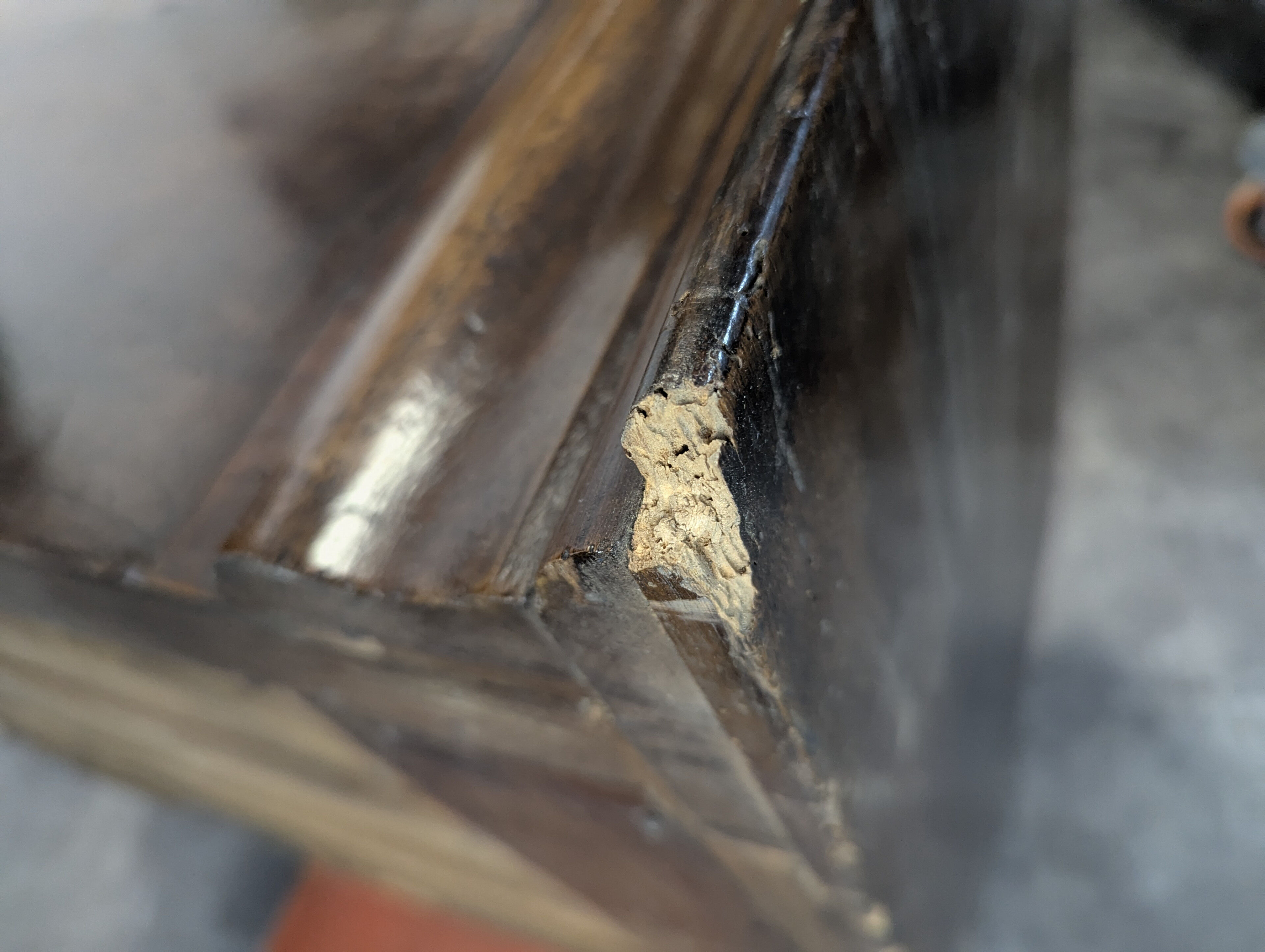 Small Louis Philippe style chest of drawers in mahogany