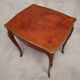 Louis XV Style Writing Table - Gouffé House - Cubes Marquetry - Bois De Rose - 20th