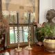 Old pair of twisted candle holders in gilded bronze 32.5cm