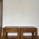 Pair of vintage Maison Regain bedside tables