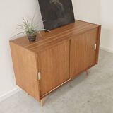 Sideboard, storage unit U-452 dub by Jiri Jiroutek for Interier Praha 1960