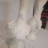 Pair of alabaster vases