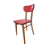 Chaise bois et formica