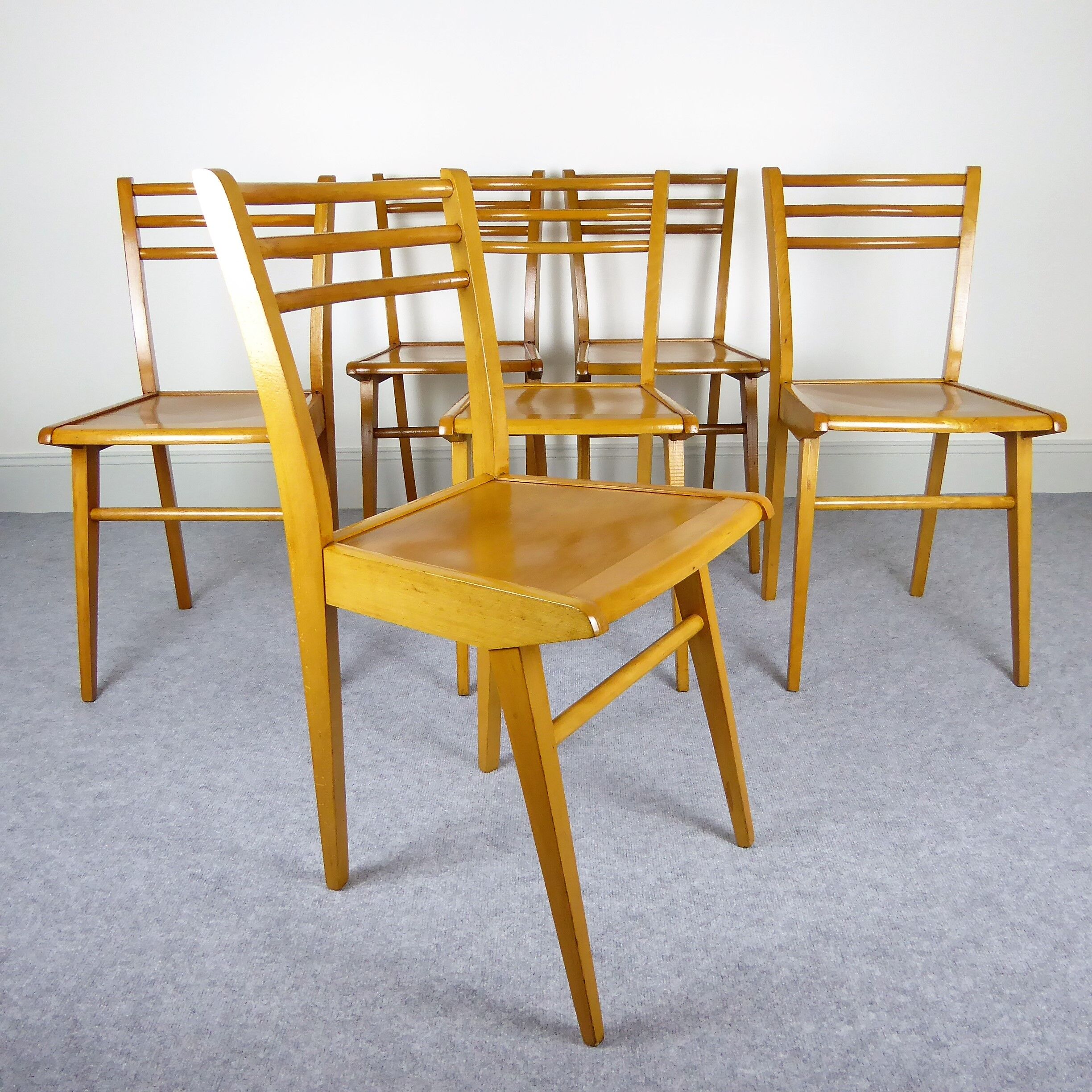 6 Bistro Luterma chairs 1950