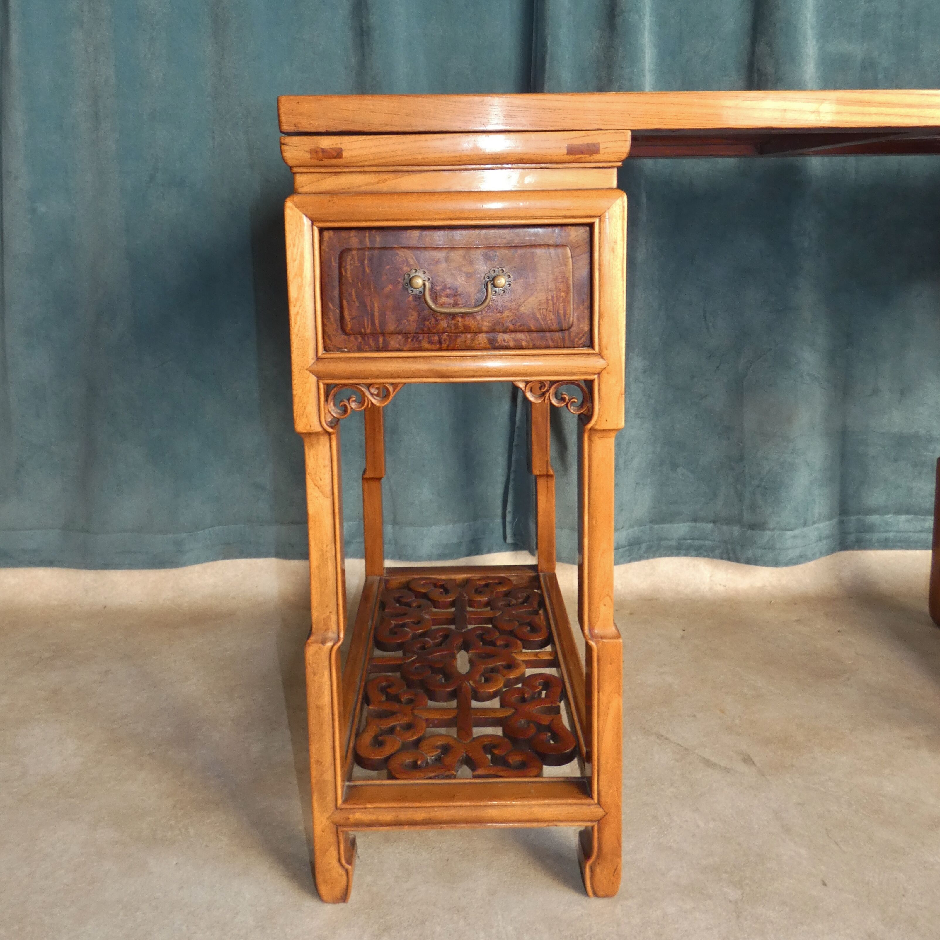 Chinese Literate Office, China, Late NINETEENTH / Early TWENTIETH Century in Yu Mu (Elm)