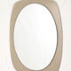 Vintage 1970s organic mirror – Modernist design