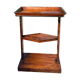 Small Mahogany Empty Pocket Coffee Table, 19th Century
