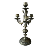 Old metal candlestick
