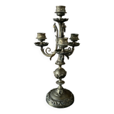 Old metal candlestick