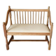 Banc 2 places Campagne Chic