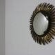 Typical midcentury sunburst wall mirror