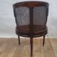 Carved wooden cane armchair – Louis XVI style
