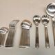 Housewife of 36 cutlery of Table DIXI silver metal + Ladle and 2 Service Cutlery